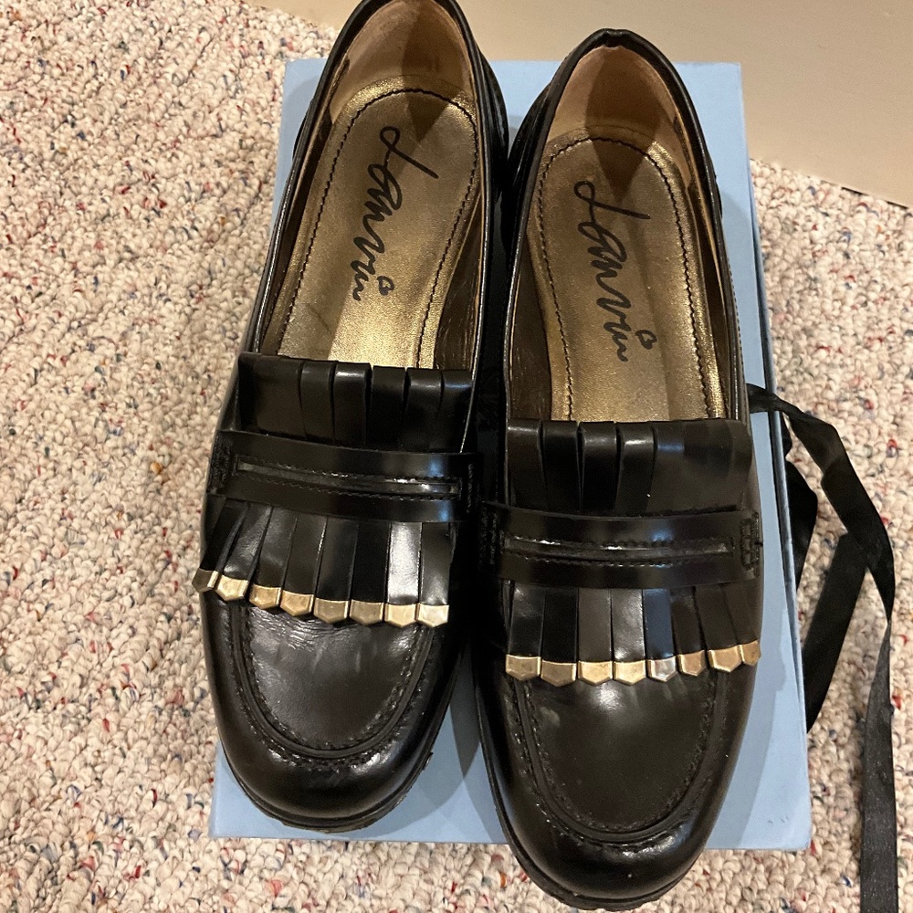 Lanvin Black Leather Loafers - Picture 5 of 6